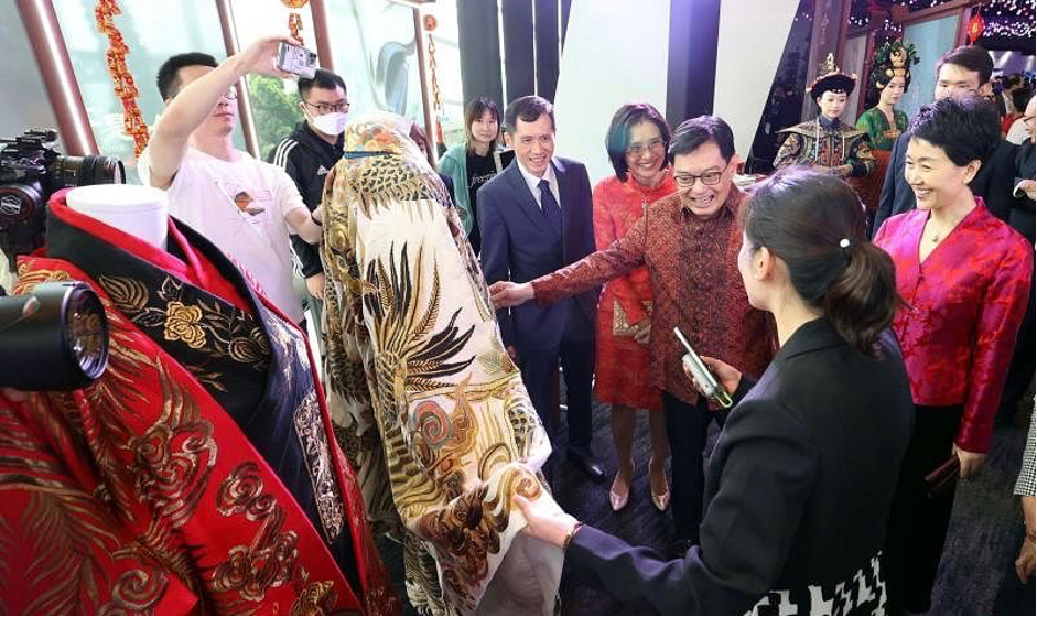 线上娱乐城受中国驻新加坡大使馆邀请                            参加「华春新彩上元汇」文化游园活动