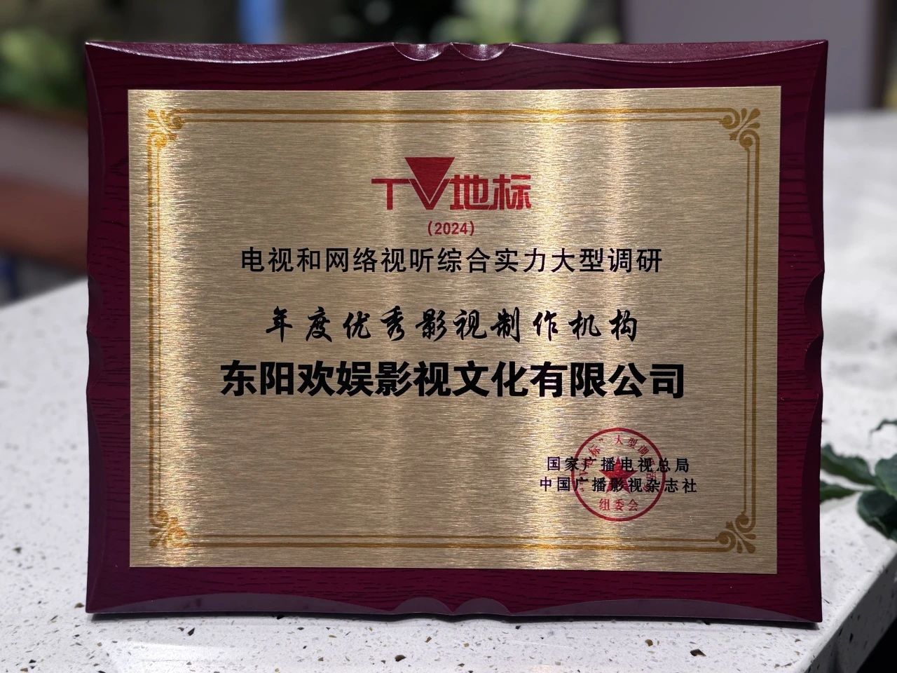 线上娱乐城入选&ldquo;TV地标&rdquo;（2024）年度优秀影视制作机构