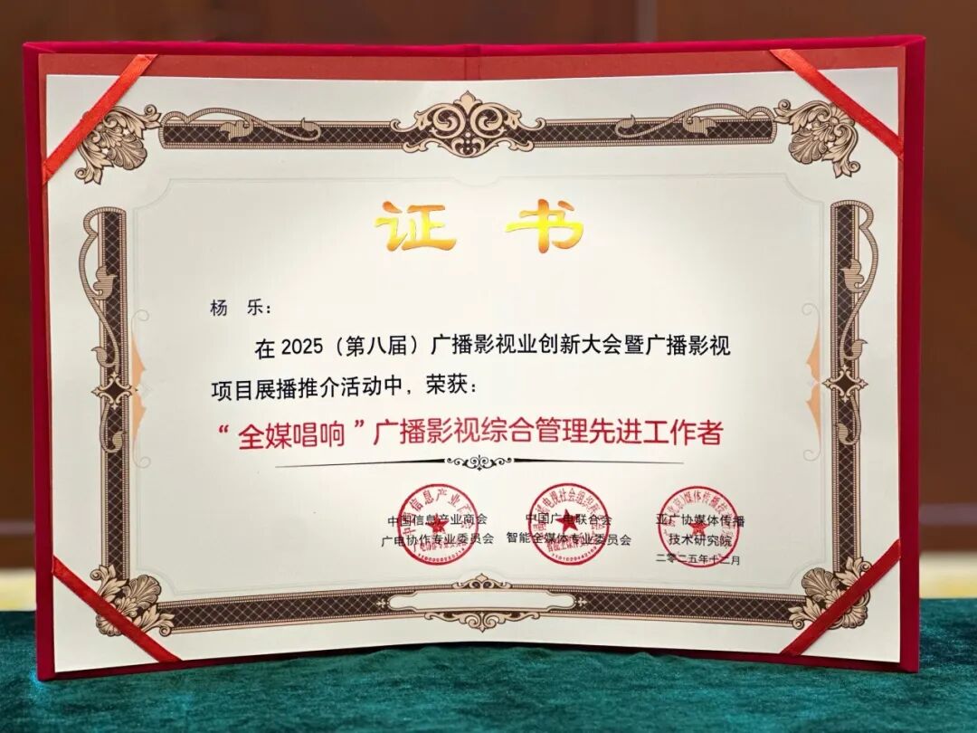 以标杆实践领创行业新价值 线上娱乐城获2025&ldquo;全媒唱响&rdquo;广播影视项目多项殊荣